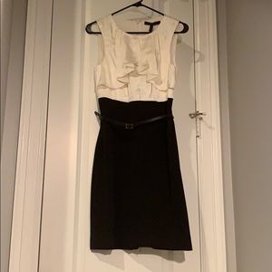 Black and White BCBG dress